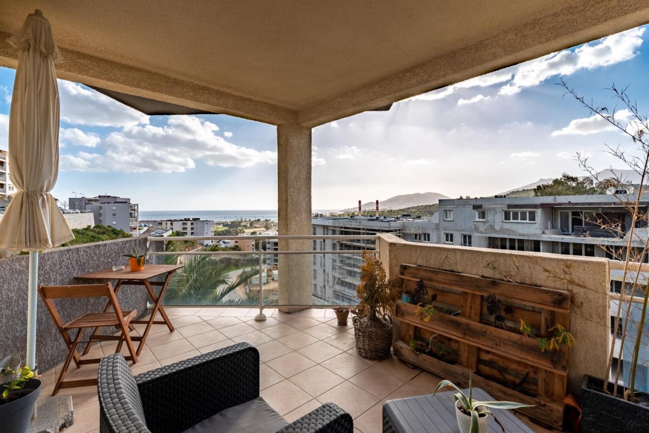 U Nidu - A Ajaccio, Magnifique Appartement 4 Couchages Vue Mer Ajaccio  Bagian luar foto