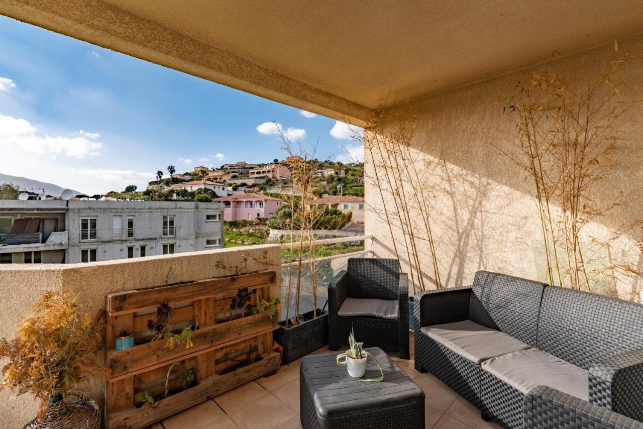 U Nidu - A Ajaccio, Magnifique Appartement 4 Couchages Vue Mer Ajaccio  Bagian luar foto